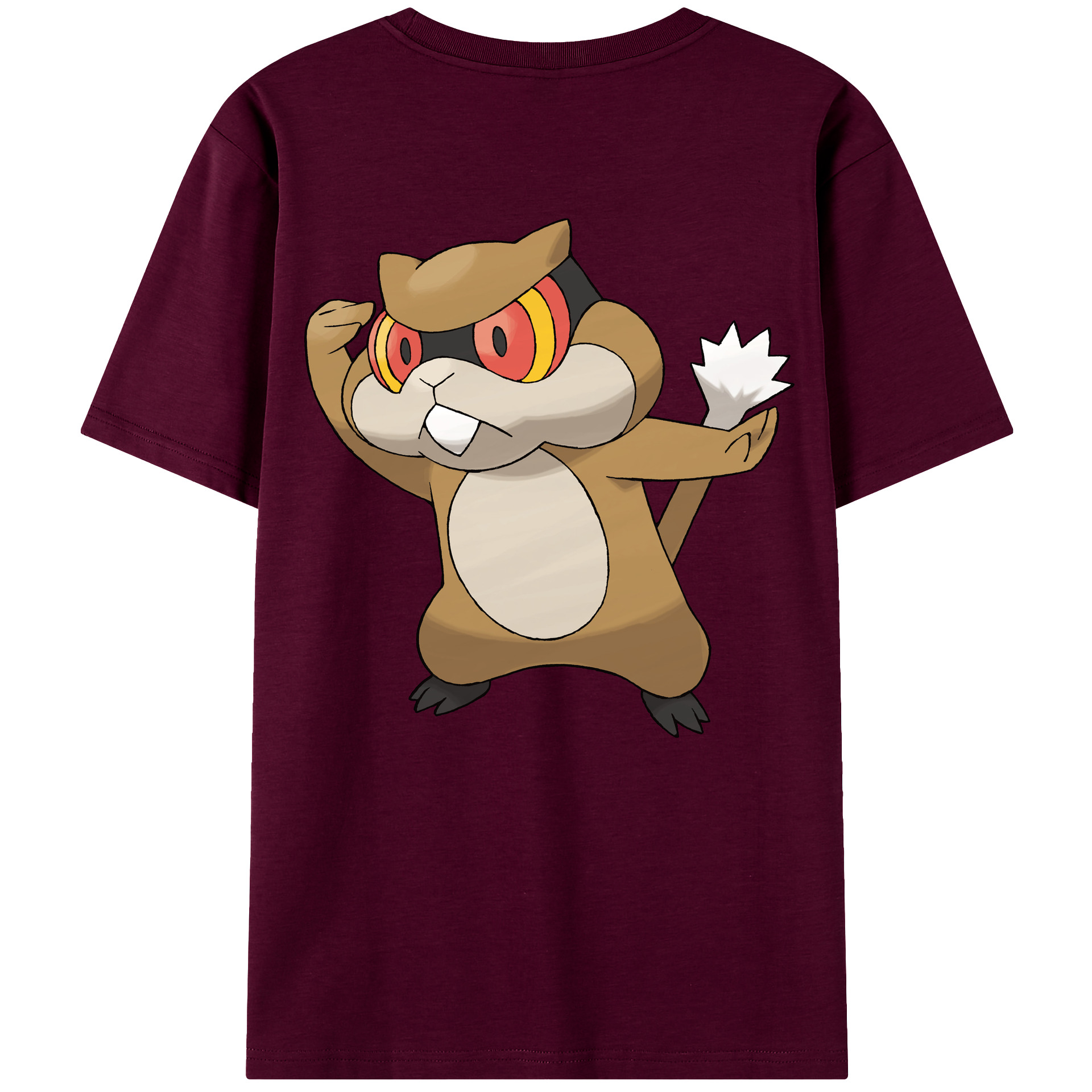（画像用） ポケットモンスター Pokémon レディース半袖Tシャツ(バックプリント)